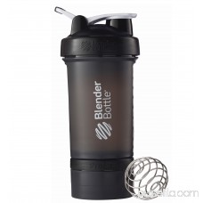 BlenderBottle 22oz ProStak Shaker Cup with 2 Jars, a Wire Whisk BlenderBall and Carrying Loop FC Coral 567248170